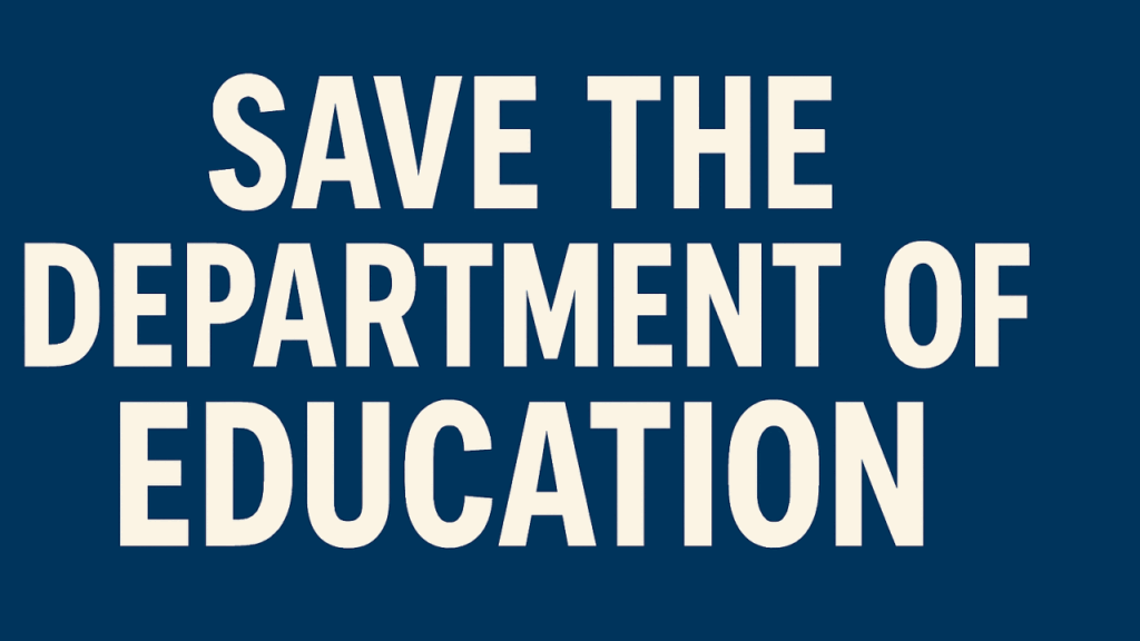 What’s really at stake in the plan to dismantle the department of education